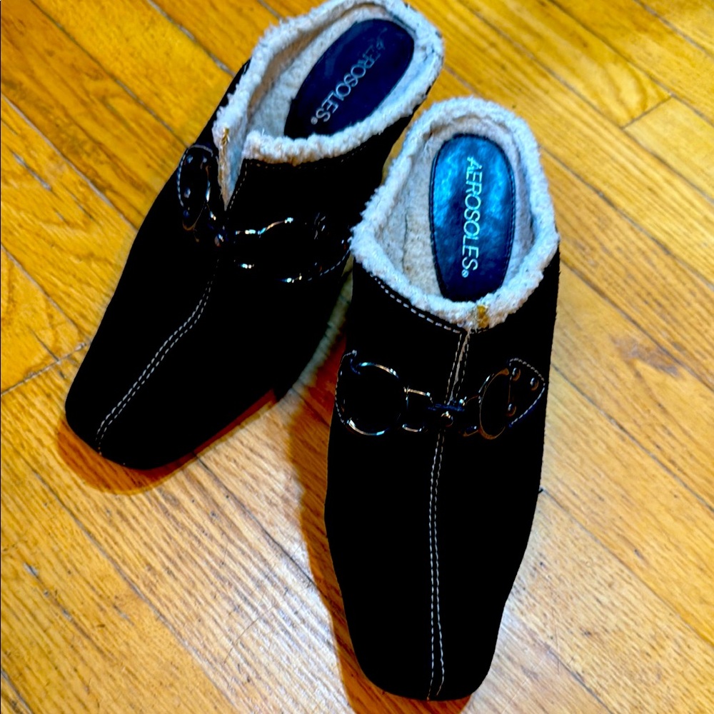 🌼AEROSOLES MULES WITH HEEL - SO COMFY! 🌼